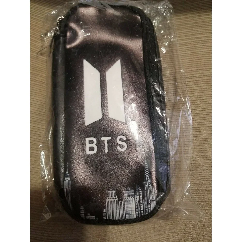 BTS Pouch Black pencil pouch new KPop Boy Band